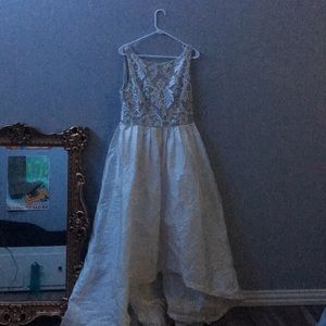Cream Prom Dress